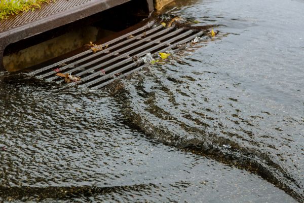 Cost of Storm Drainage Service in Hudson