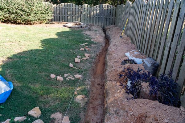 Trench Drain Installation in Hudson