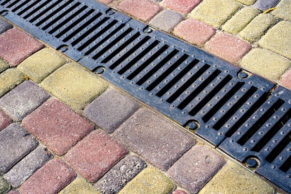 Patio Drainage Installation in Hudson
