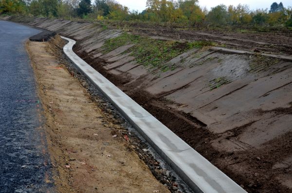 Slope Drainage Installation in Hudson