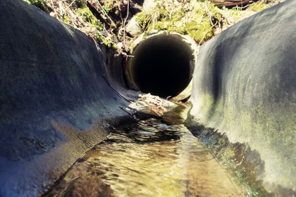 Drainage Swale Installation in Hudson