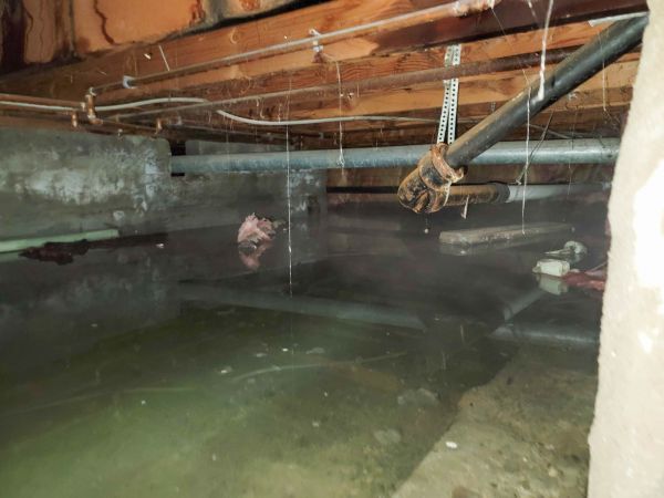 Cost of Crawlspace Drainage in Hudson
