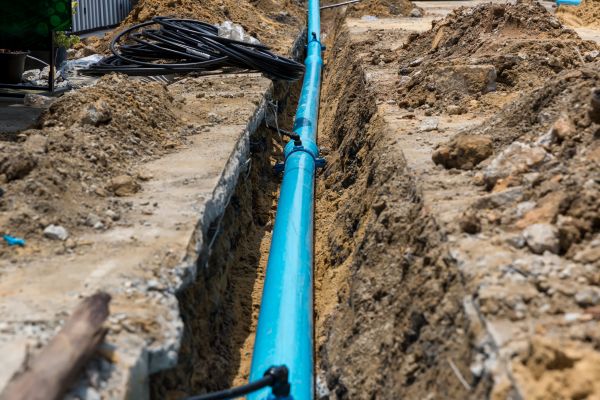 Cost of Underground Drain Installation in Hudson